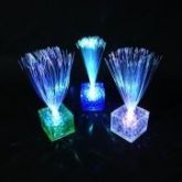 Abajur De Fibra Otica Mini - Adereço para Decoração